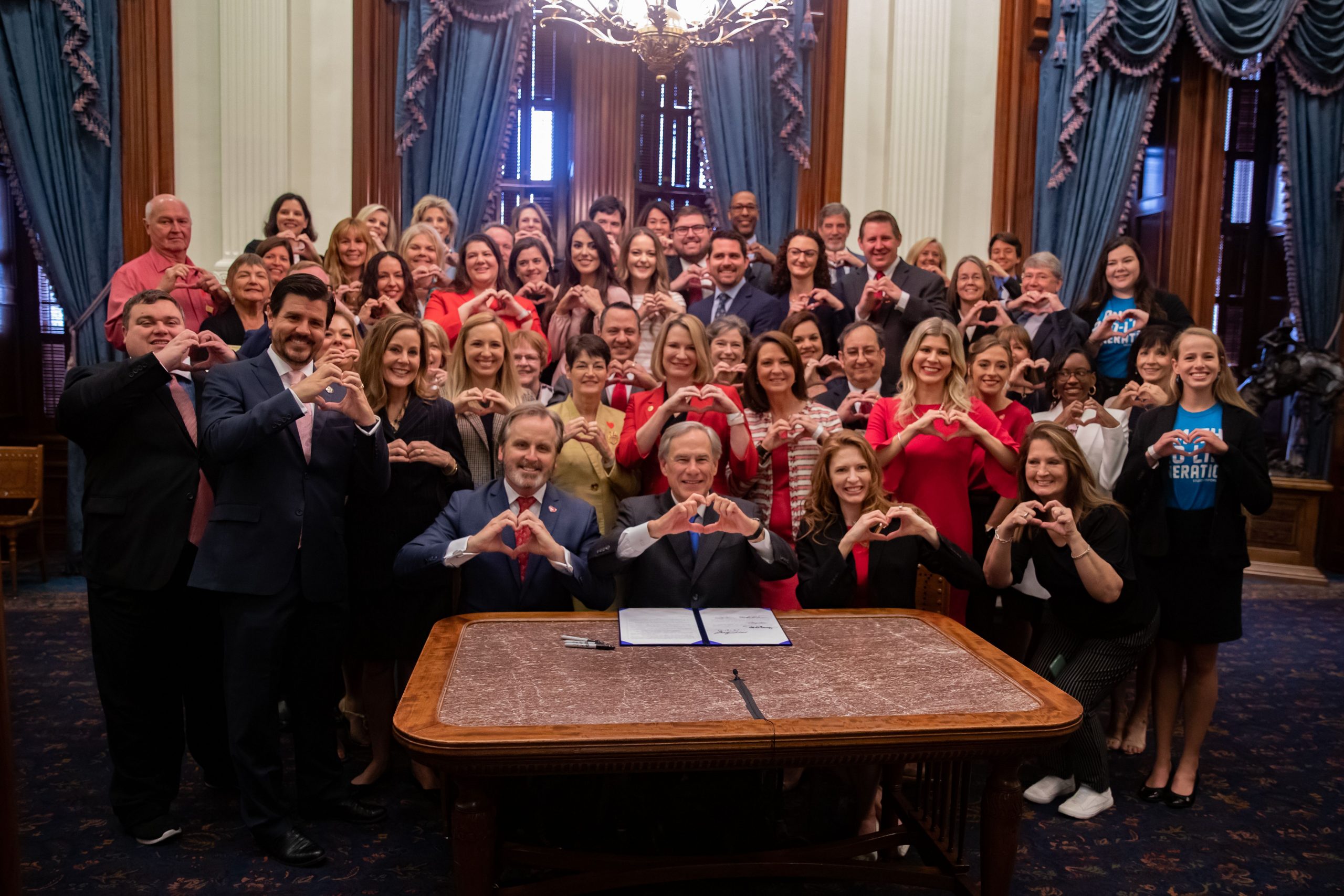 Texas Governor Greg Abbott signed the "heartbeat" law which become effective Sept. 1, 2021. 